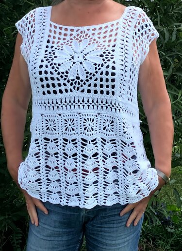 Tunika - zwei Modelle in einer Häkelanleitung