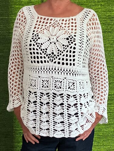 Tunika - zwei Modelle in einer Häkelanleitung - Bild 11