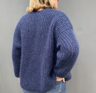 Cardigan ANINA – federleicht & kuschelig im Halbpatent-von oben nach unten - Bild 8