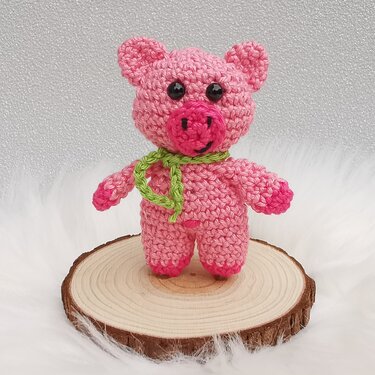 SCHORNSTEINFEGER-WICHTEL – Häkelanleitung Gnom mit Glücksschweinchen - Häkeln