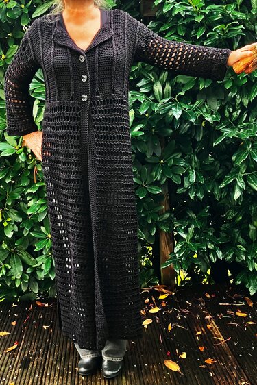 Longcardigan „Gothik-mode“ - Häkelanleitung - Bild 7