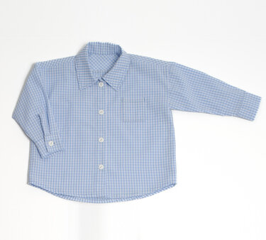 sewing pattern boys shirt TOM photo tutorial 6m/9m–6y/7y