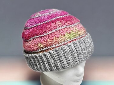 Mütze Sternenglanz / alle Größen -Häkelanleitung