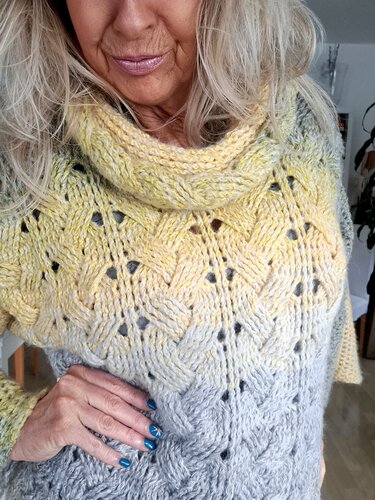 Puzwidu - Poncho/Pullover Häkelanleitung - Bild 3