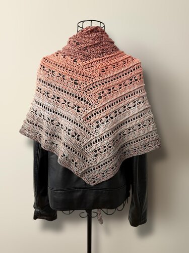Price Deal 05: 5 Crochet Patterns Triangular Scarfs