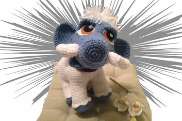 Elefant Shiver Häkelanleitung Amigurumi - Bild 2