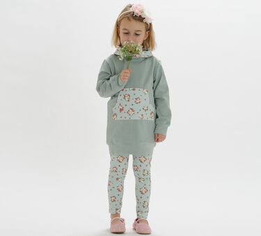 ewing pattern tunic hoodie ARWEN photo tutorial 1y/2y 2y/3y 4y/5y 6y/7y 8y/ - Image 9