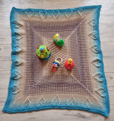 Babydecke - Nestwärme - Häkeln