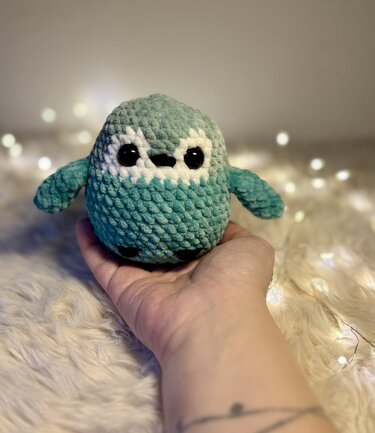Pinguin Baby Pimmy - Häkeln