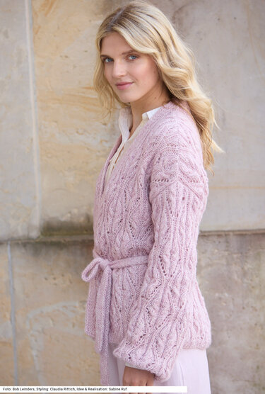 Jacke mit Gürtel - Bild 4