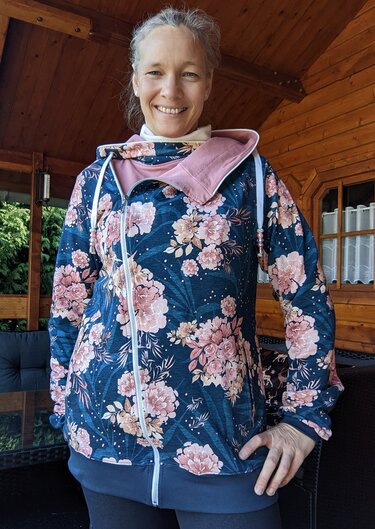 Hoodiejacke Uma – Gr. 32-64 – E-Book und Nähanleitung