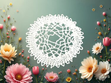 Deckchen Buruhhe - Häkelanleitung