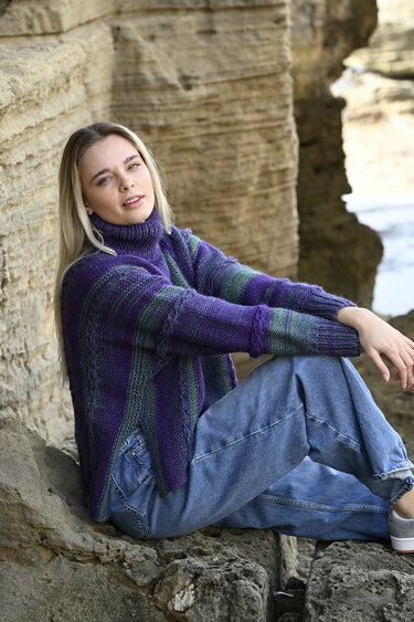Strickanleitung Kimonopullover (9601349_15) - Bild 2
