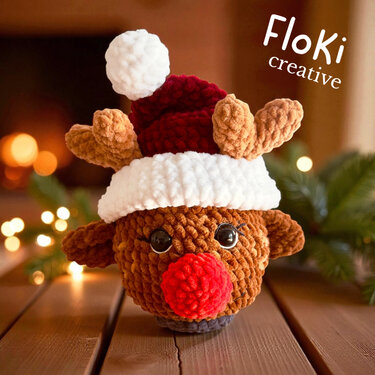Rentier "surprise" befüllbar, Häkelanleitung, Wichtel, Weihnachtselch - Häkeln
