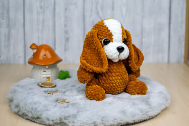 Häkelanleitung: Süßer Amigurumi Hund „Toffee“ - Bild 6