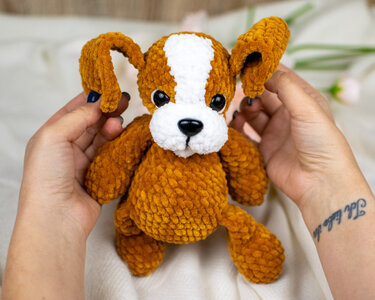 Cute Amigurumi Dog "Toffee" Crochet Pattern – Plush Puppy PDF Tutorial - Image 8