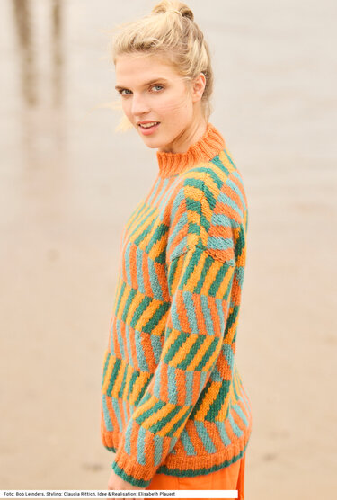 Pullover mit Jacquardmuster - Bild 5