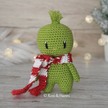 4x Häkelanleitung SET Weihnachten - Muffel, Rentier, Nussknacker,Schneemann