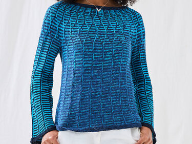 PULLI DOMINIQUE Strickschrift …MIT RUNDPASSE GESTRICKT