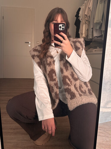 Vest LEO Teddy - knitting pattern | sizes XS-XXL | German & English