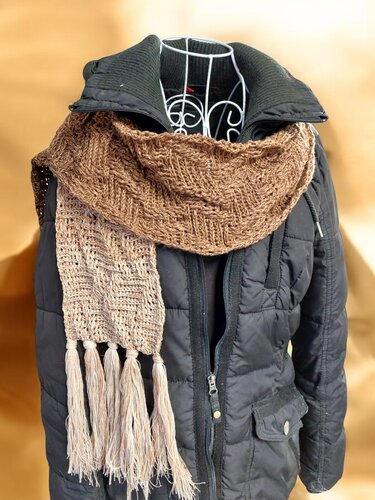 Shawl „Adeon BE“ – crochet pattern