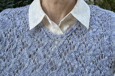 Strickanleitung Pullunder "MUSCHELREIGEN"