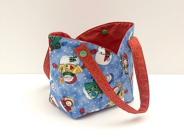 Kleine Kindertasche fix genäht - anfängertauglich - Nähen