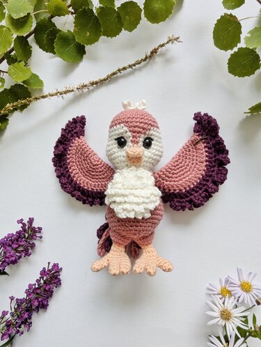 Häkelvogel - Amigurumi Häkelanleitung (in DE, ENG)