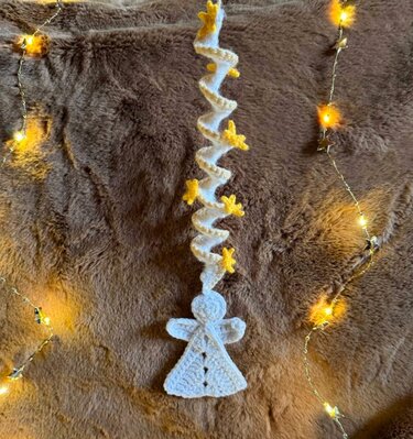 Weihnachtswirbel Häkelanleitung : Engel, Sterne, Weihnachtsbaum, Glocke - Bild 3