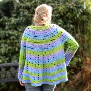 Sillerud, jacket & vest, sizes L to XXXL - Knitting