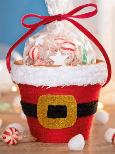 Wollwickeltopf - Basteln