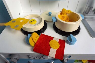 Bastelanleitung für das Lebensmittelset 1