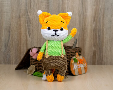 Flick the Fox Crochet Pattern – Cute Plush Fox PDF Tutorial - Image 5
