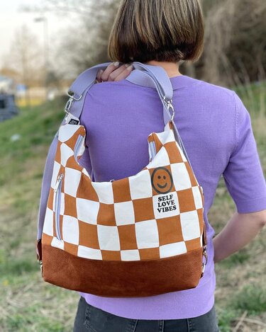 Rucksacktasche Vayana – PDF Anleitung und Schnittmuster in A4 und A0 - Nähen