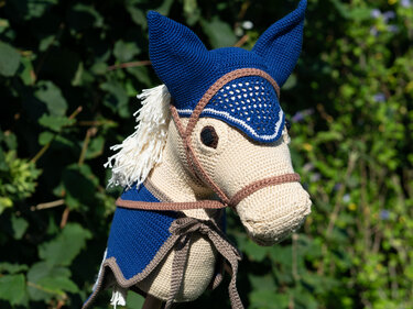 Häkelanleitung Pferdedecke, Abschwitzdecke, Fliegendeck für Hobby Horse