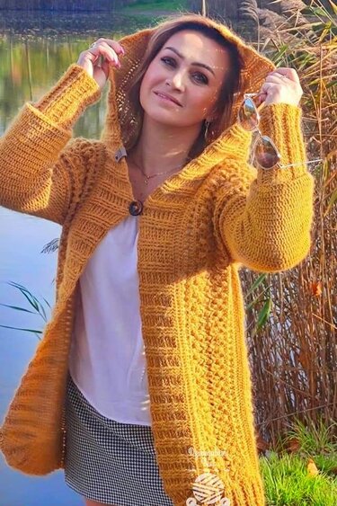 Shamrock Cardigan Crochet Pattern!