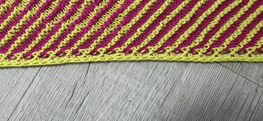 Buddha – Shadow Knitting – Illusion Knitting – Motif Shawl