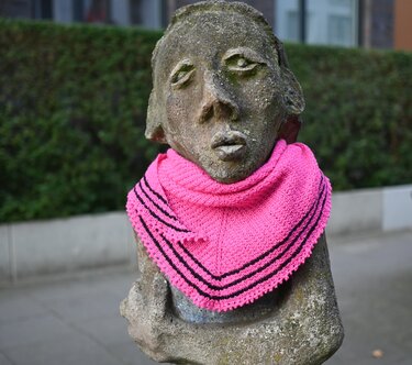 Shawl Broriva 1 - Knitting