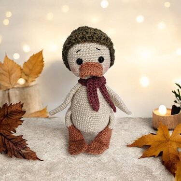 PDF Häkelanleitung Amigurumi Ente Katrinchen