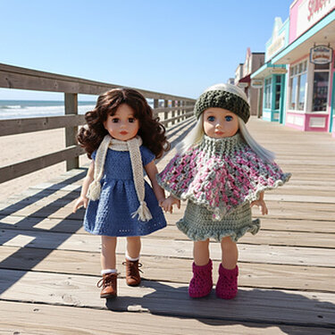 Pattern American Girl Doll Clothes - Crochet