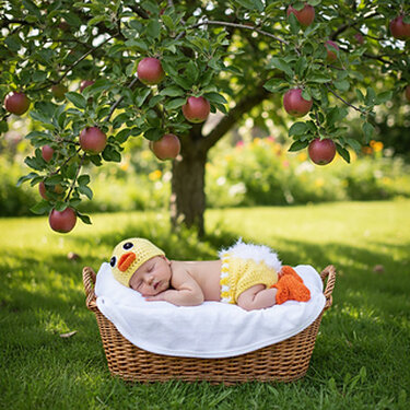 Duck Set - Patterns - Crochet - Size 0-3 Months