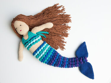 Crochet Pattern Mermaid Melinda Amigurimi