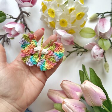 Rufflewing Butterfly - Crochet