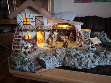 Neue Weihnachtskrippe
