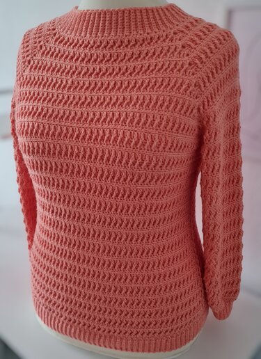 Pullover "Twisted" Häkelanleitung RVO - Bild 6