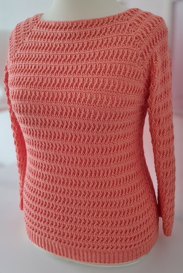 Pullover "Twisted" Häkelanleitung RVO - Bild 7