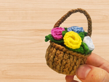 Flower Planter Crochet Pattern + PDF & Video Tutorial | nontycrochet