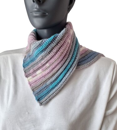 Häkelanleitung Schalkragen, Neckwarmer, Kragenschal, Halssocke  #348