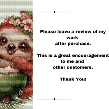 Tropical Christmas Tapestry Pattern - Crafts