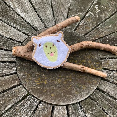 Abschminkpad Capybara Stickdatei ITH 10x10 cm Waschpad Pads Waschlappen - Sticken